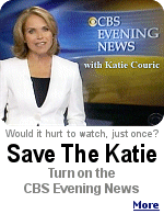The cable and dish services know what channel you are on. Watch the CBS Evening News tonight and help Katie Couric.